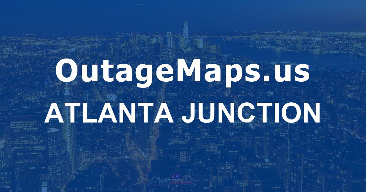 Atlanta Junction Power Outages Map