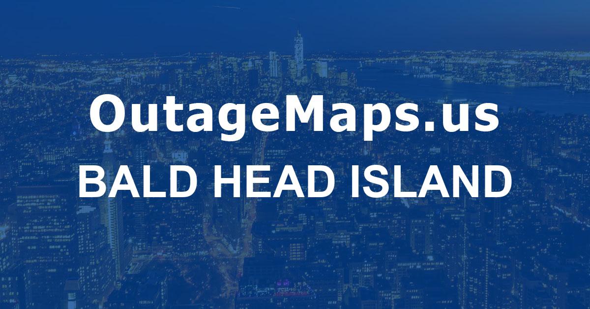 Bald Head Island Power Outages Map