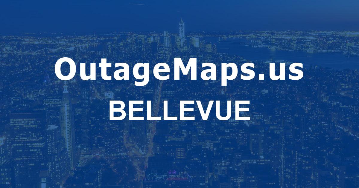 Bellevue Power Outages Map