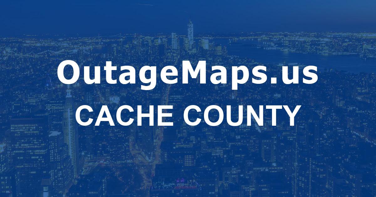 Cache County 211 Cache County Power Outages Map