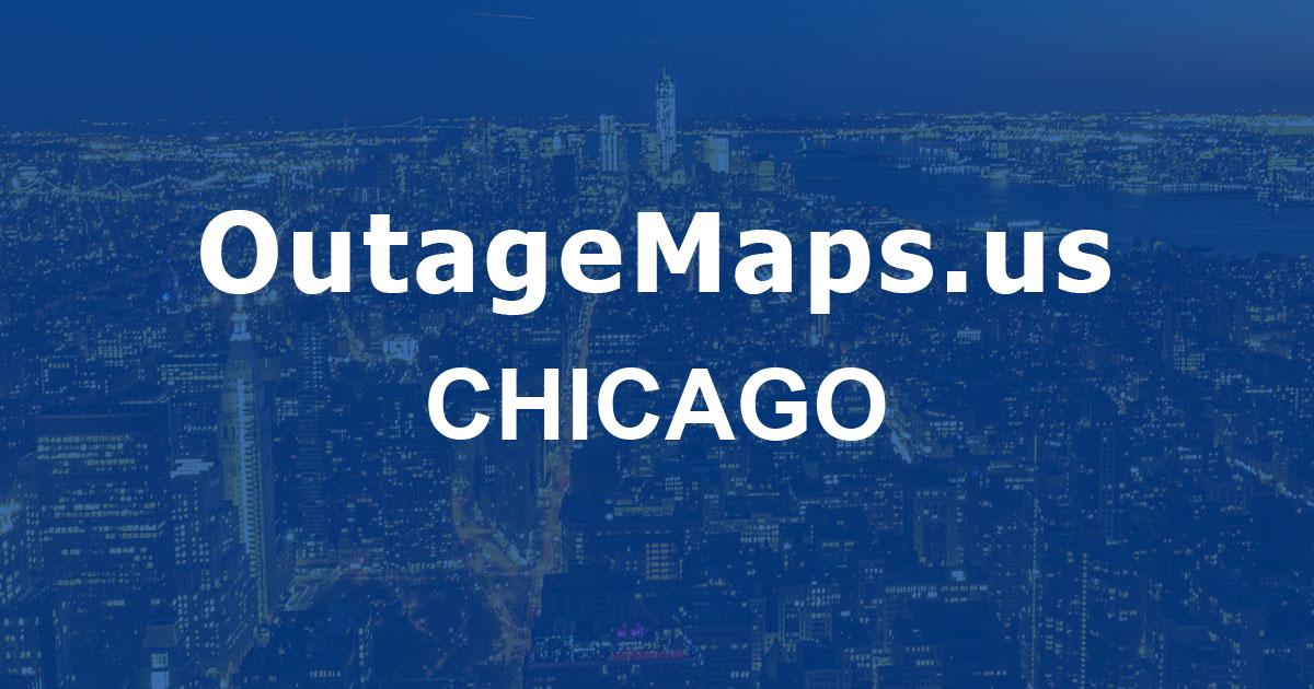 Chicago Power Outages Map