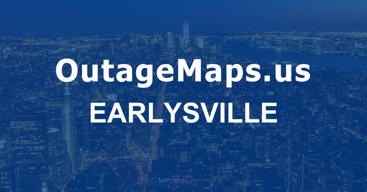 Earlysville Power Outages Map