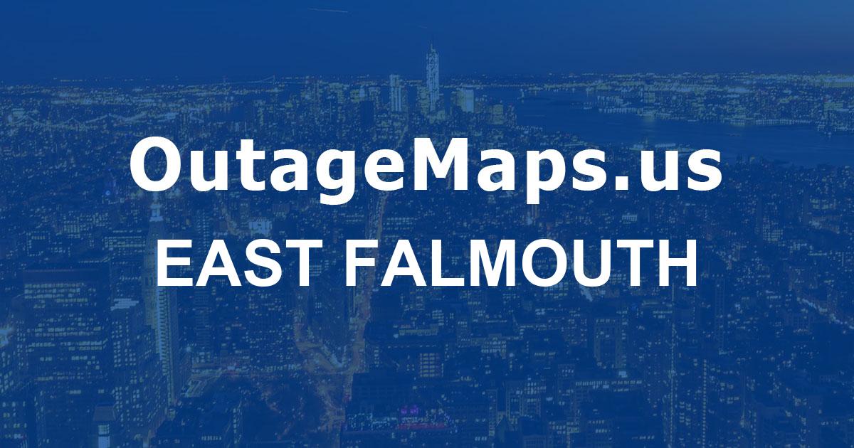 East Falmouth Power Outages Map