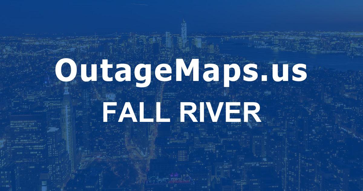Fall River Power Outages Map