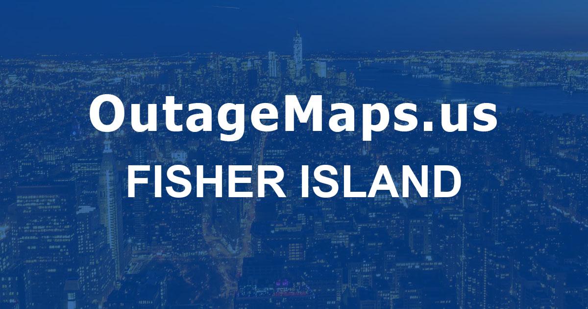 Fisher Island Power Outages Map - Fisher Island 