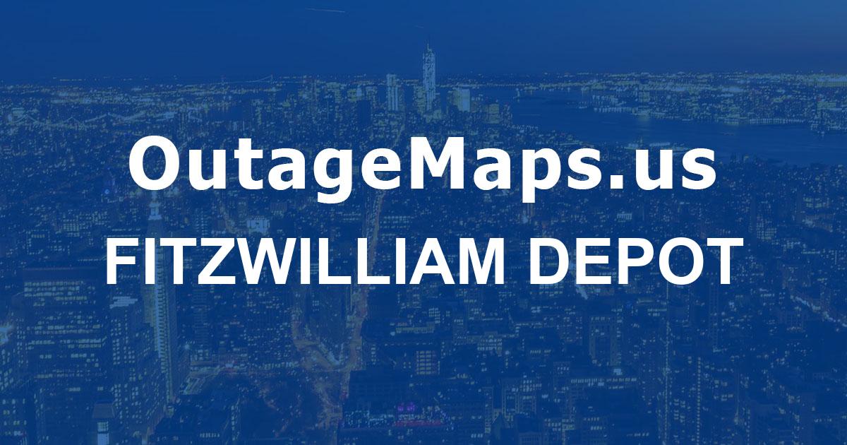 Fitzwilliam Depot Power Outages Map Fitzwilliam Depot 