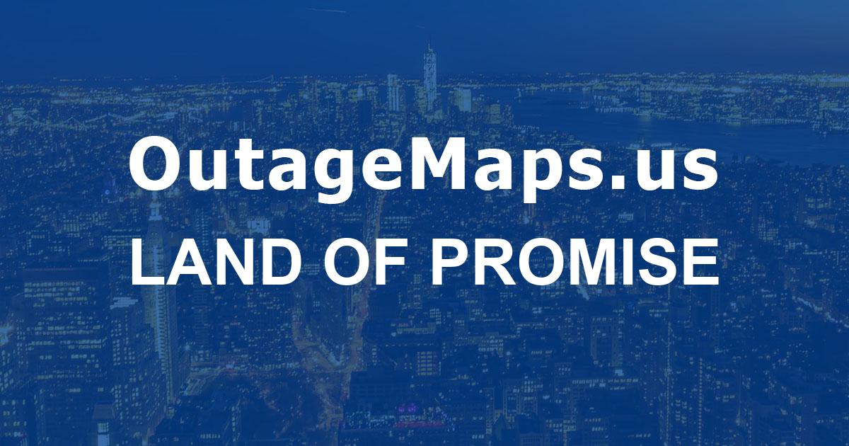 Land of Promise Power Outages Map