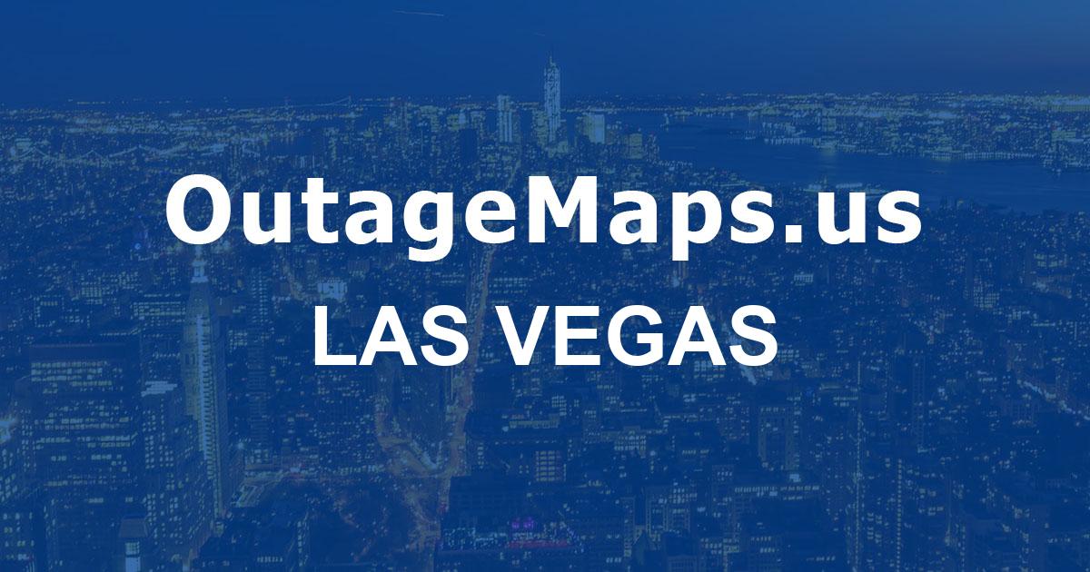 Power Outage In Las Vegas Nv Today outagemaps.us