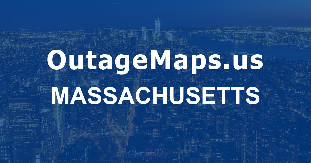 Massachusetts Power Outages Map