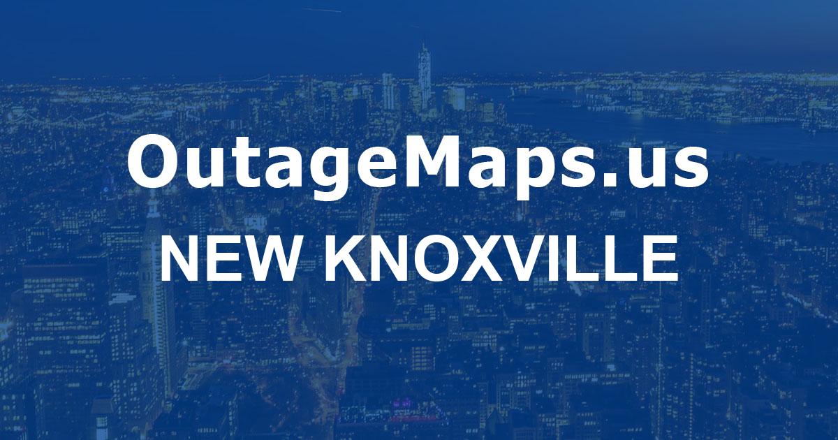 New Knoxville Power Outages Map