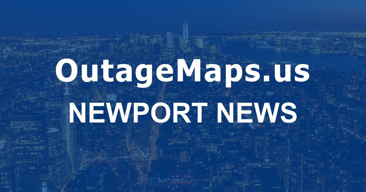 Newport News Power Outages Map