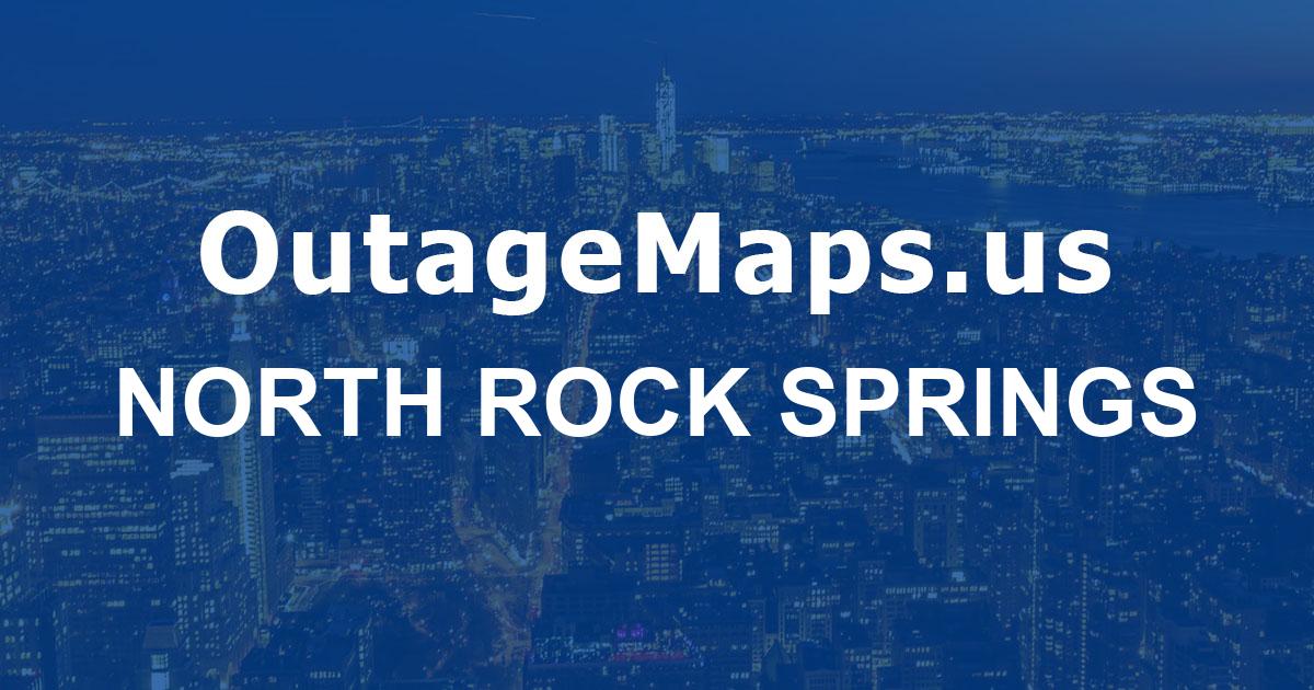 North Rocks Maps North Rock Springs Power Outages Map