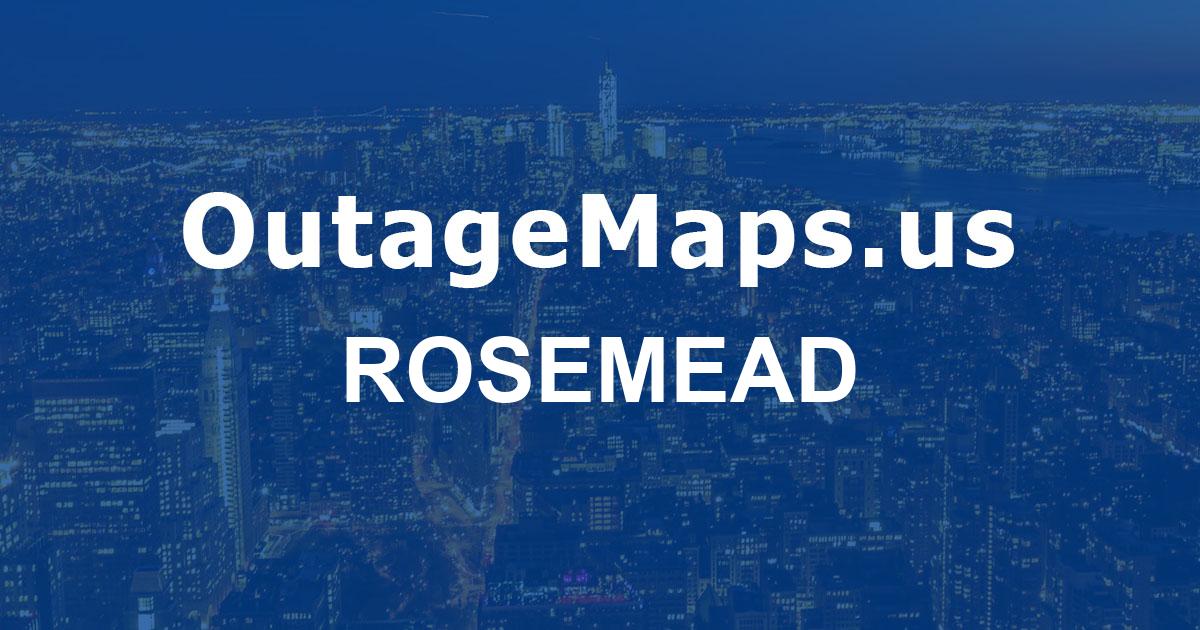 Rosemead Power Outages Map