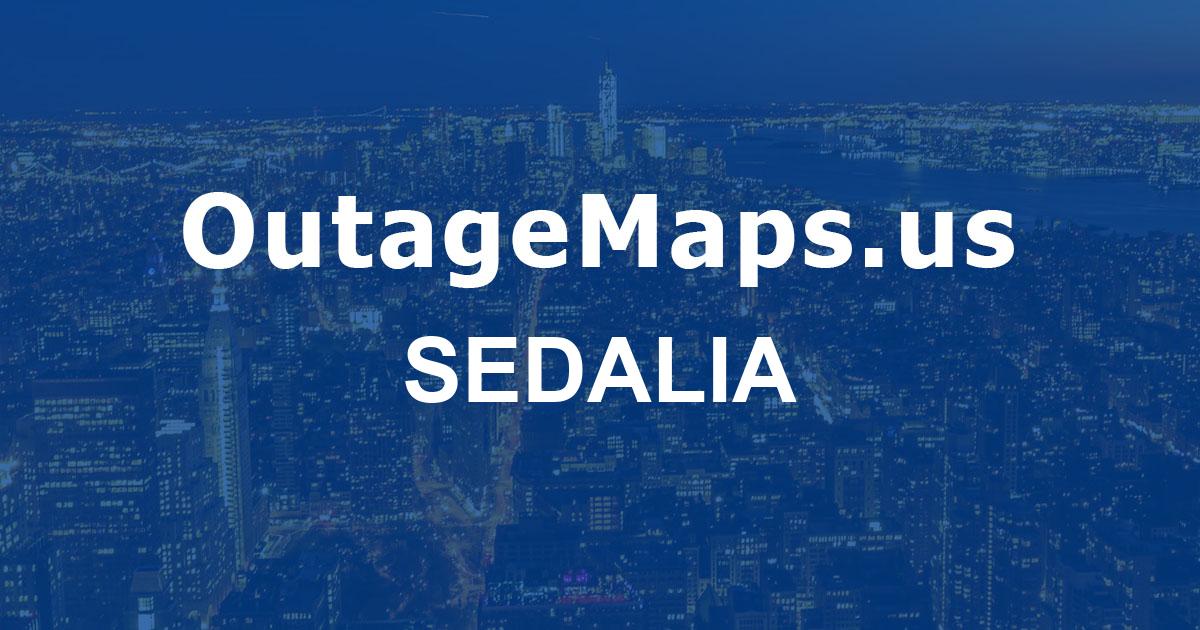 Sedalia Power Outages Map