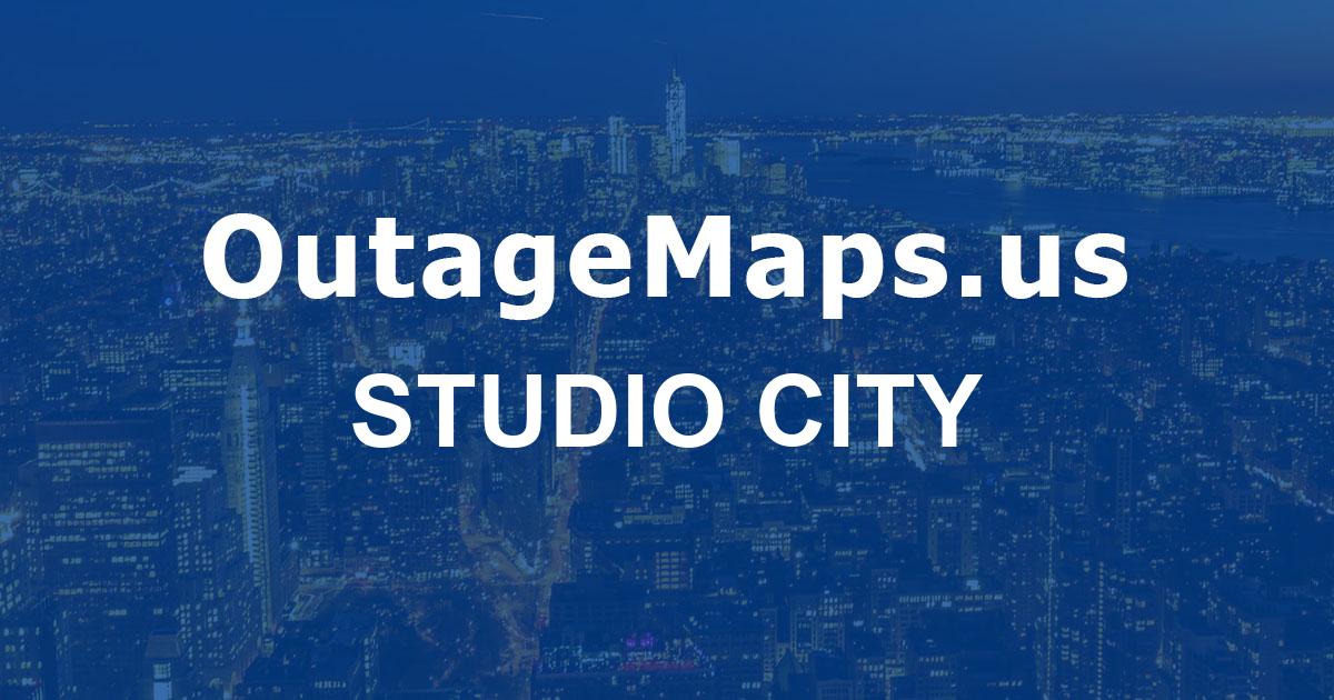 Studio City Power Outages Map
