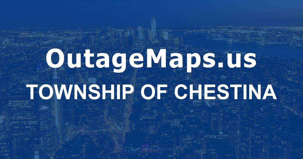 Township of Chestina Power Outages Map