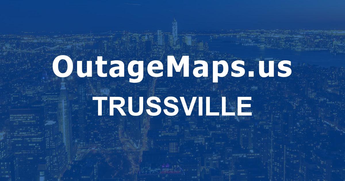 Trussville Power Outages Map Trussville 