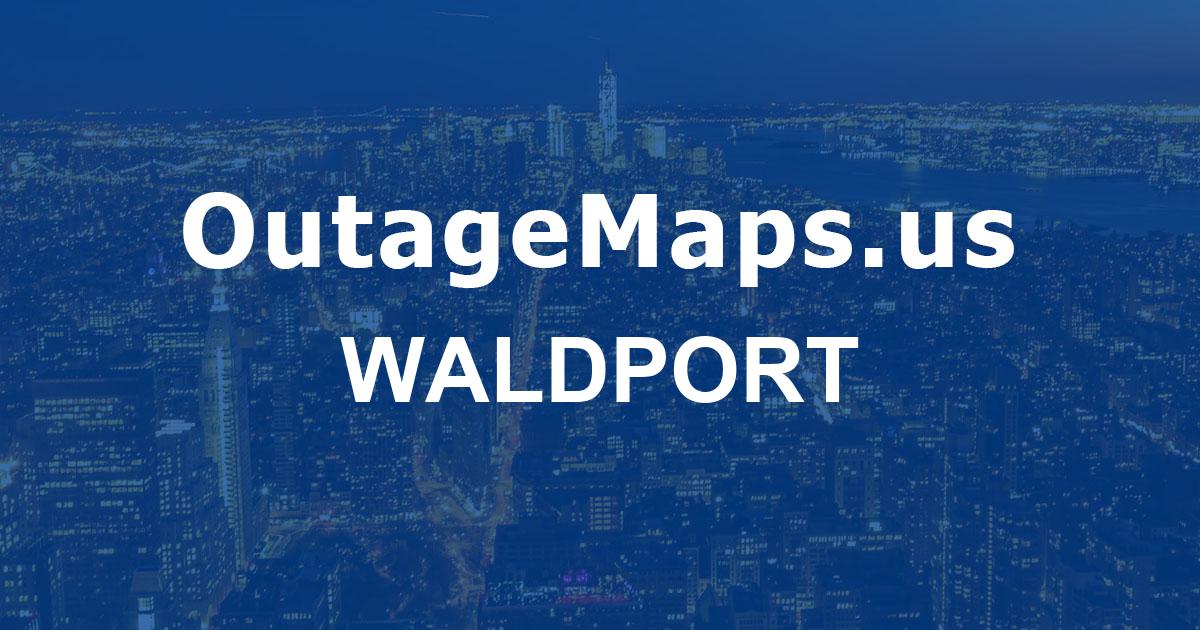 Waldport oregon tsunami map