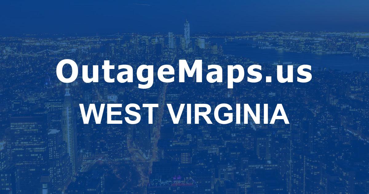 West Virginia Power Outages Map