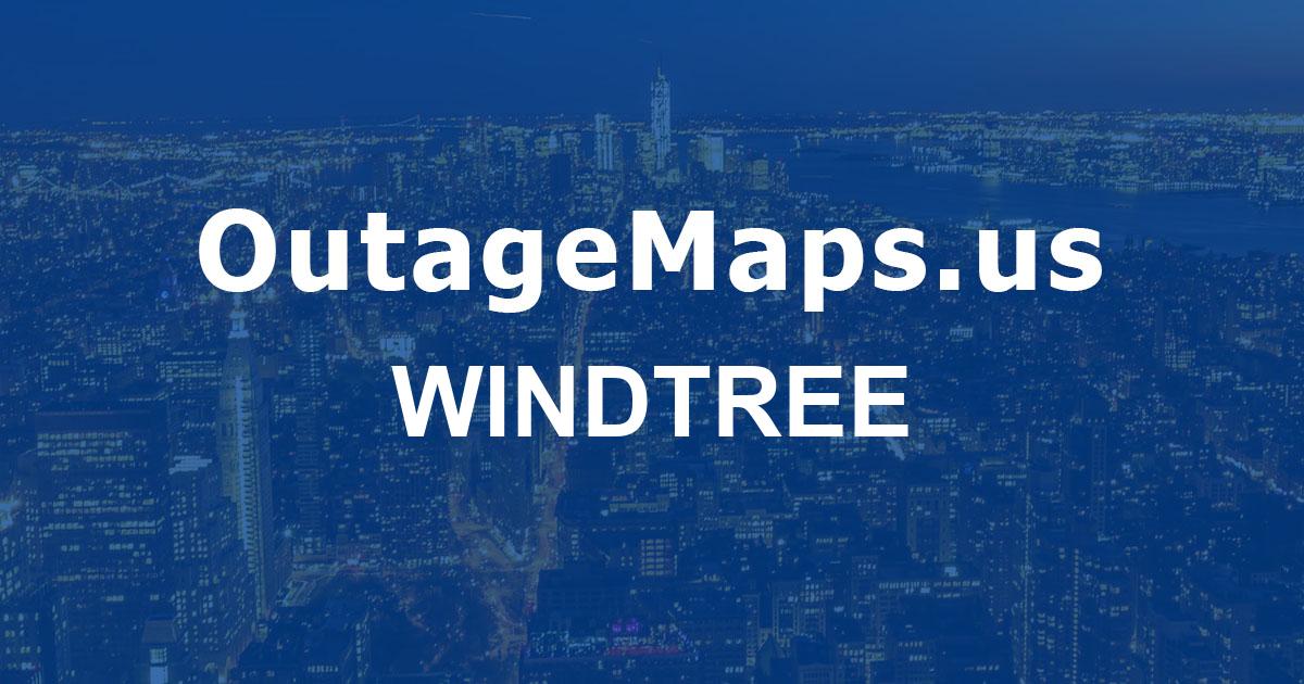 Windtree Power Outages Map