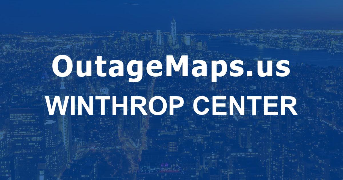 Winthrop Center Power Outages Map