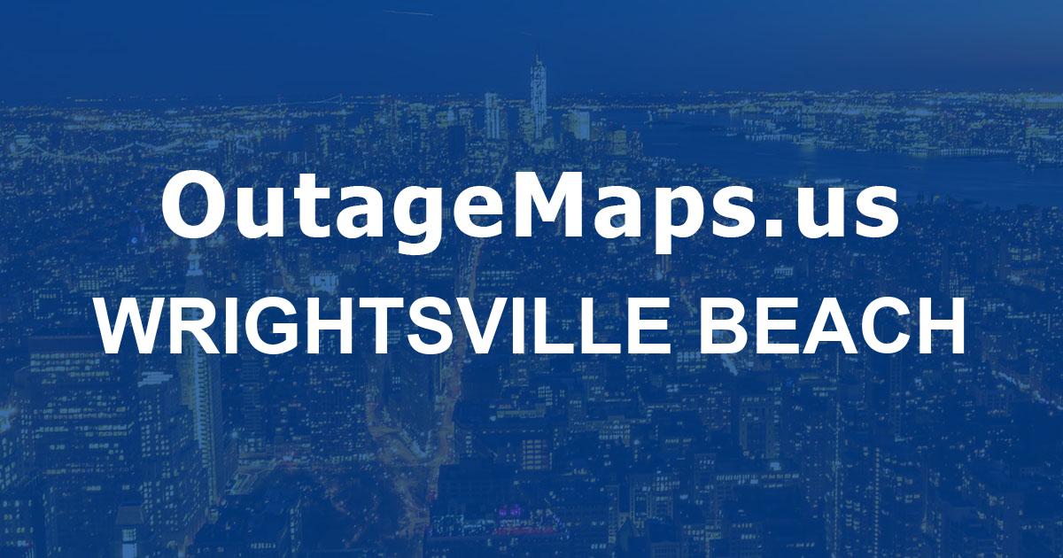 Wrightsville Beach Power Outages Map